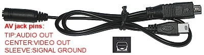 Sony LANC-D + AV Combo Cable Sony LANC-D + AV Combo Cable